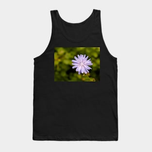 Purple chicory flower Tank Top